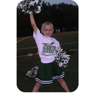 Emma Jordon cheering